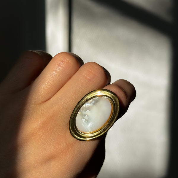 Bague Nacré