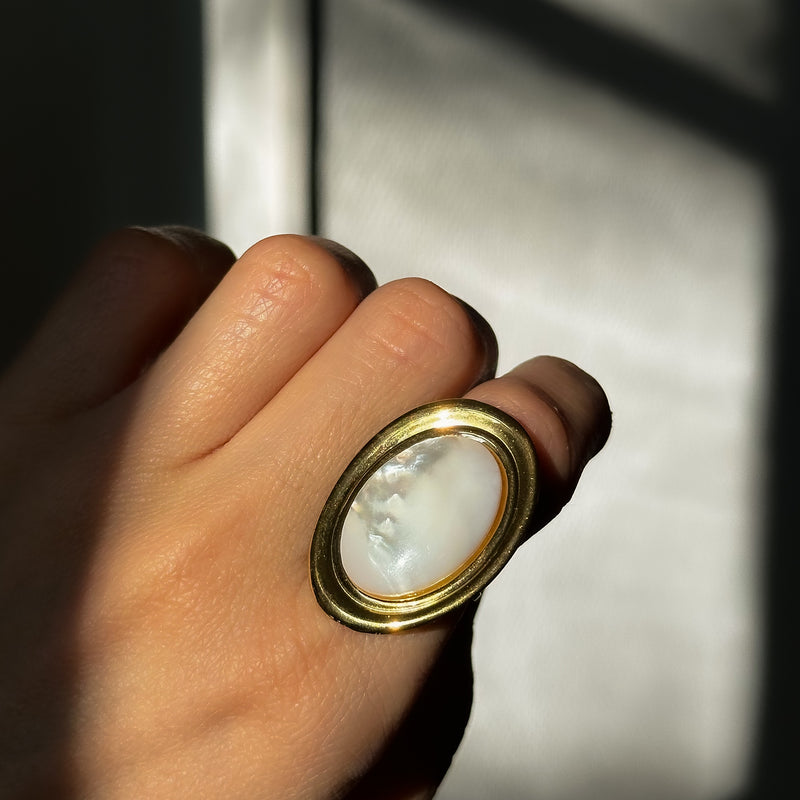 Bague Nacré