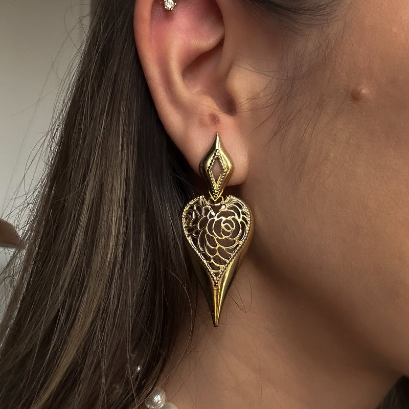 Boucles d’oreilles Flora