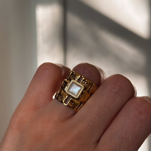 Bague Nacré