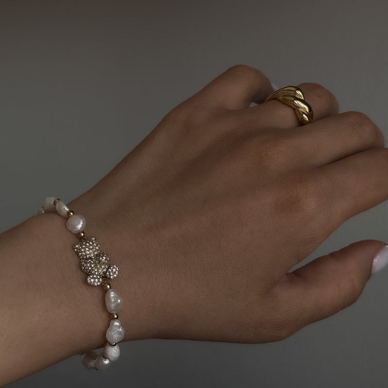 Bague Torsade