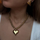 Boucles d'oreilles Heart