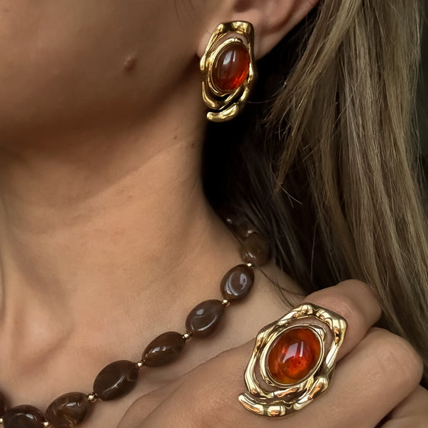 Boucles d’oreilles Célestine