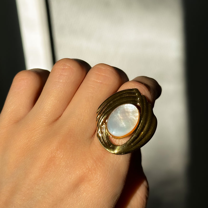 Bague Nacré