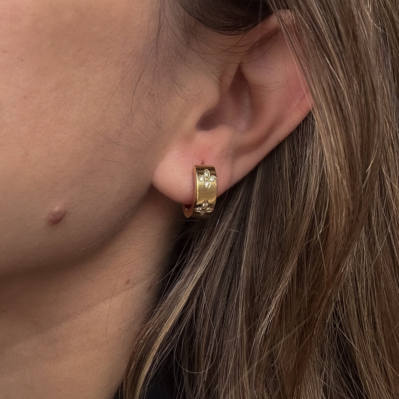 Boucles d’oreilles Flora