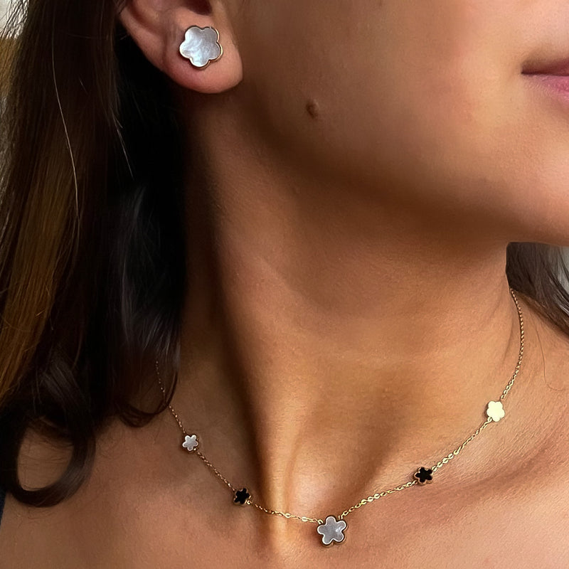 Boucles d’oreilles Trèfle